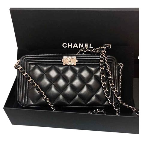 chanel boy wallet on chain 2017|chanel timeless wallet on chain.